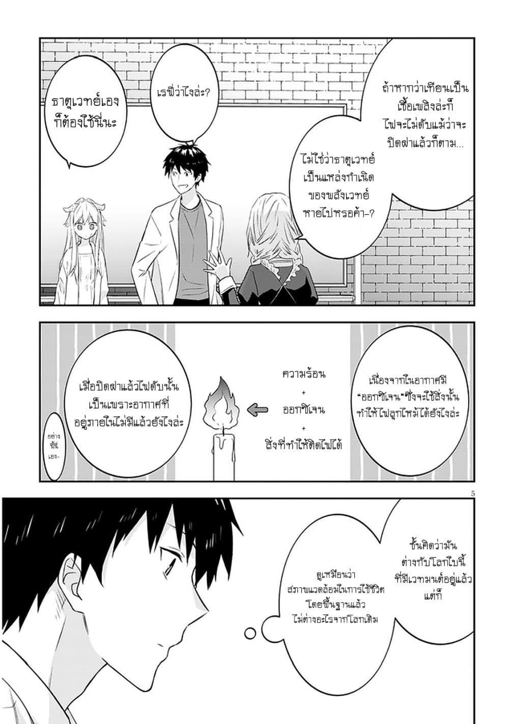 Maou ni Natta node, Dungeon Tsukutte Jingai Musume to Honobono suru จู่ๆก็ได้เป็นจอมมารแล้วไปสร้างดันเจี้ยนกับสาวที่ต่างโลก page 6