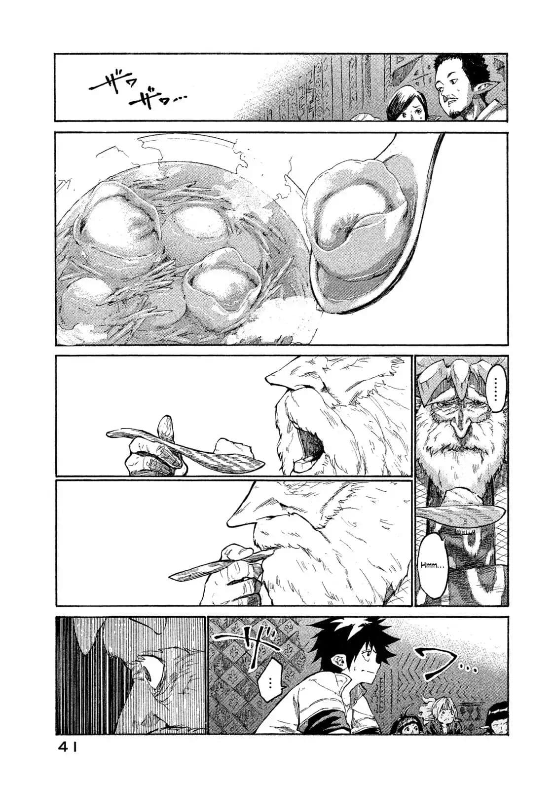 Mazumeshi Elf to Youbokugurashi page 38