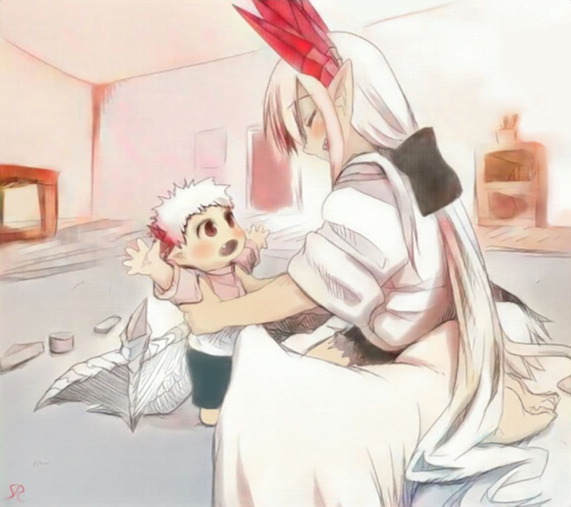 Musuko ga Kawaikute Shikataganai Mazoku no Hahaoya page 1