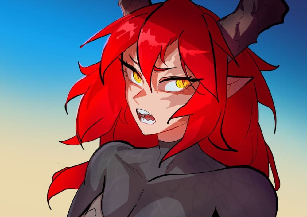 My Wife is a Half-Dragon page 1