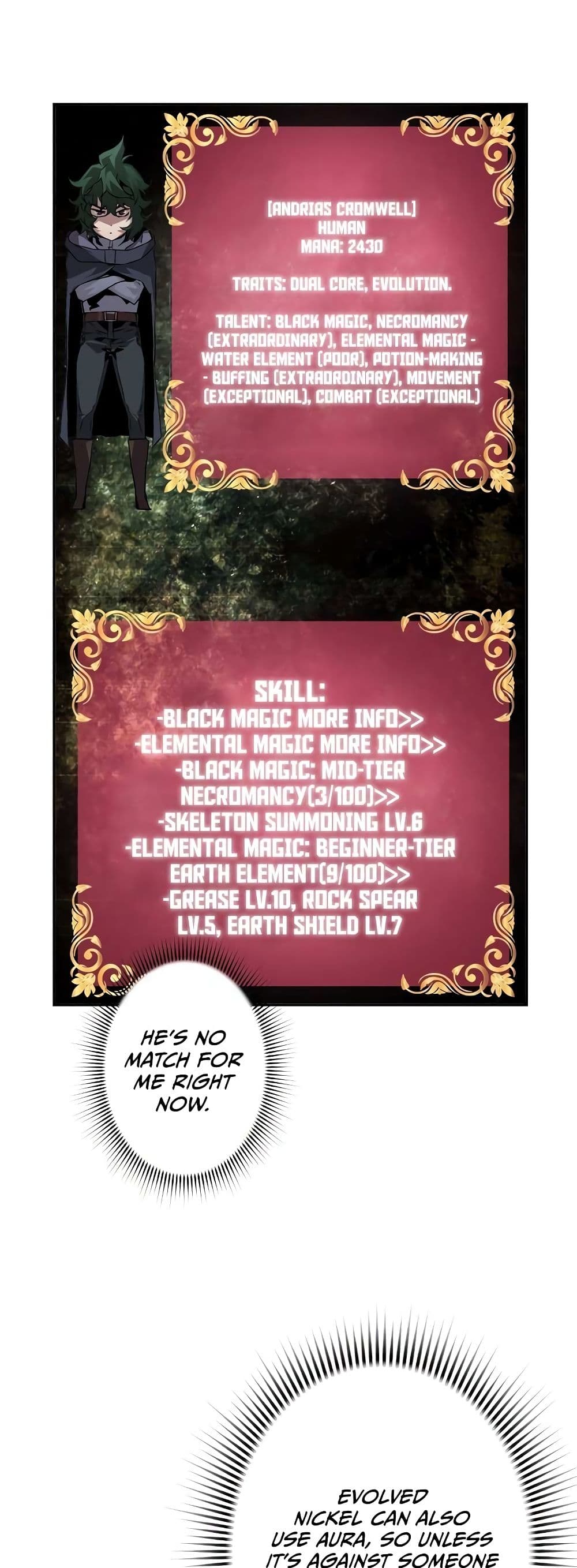 Necromancer's Evolutionary Traits page 25