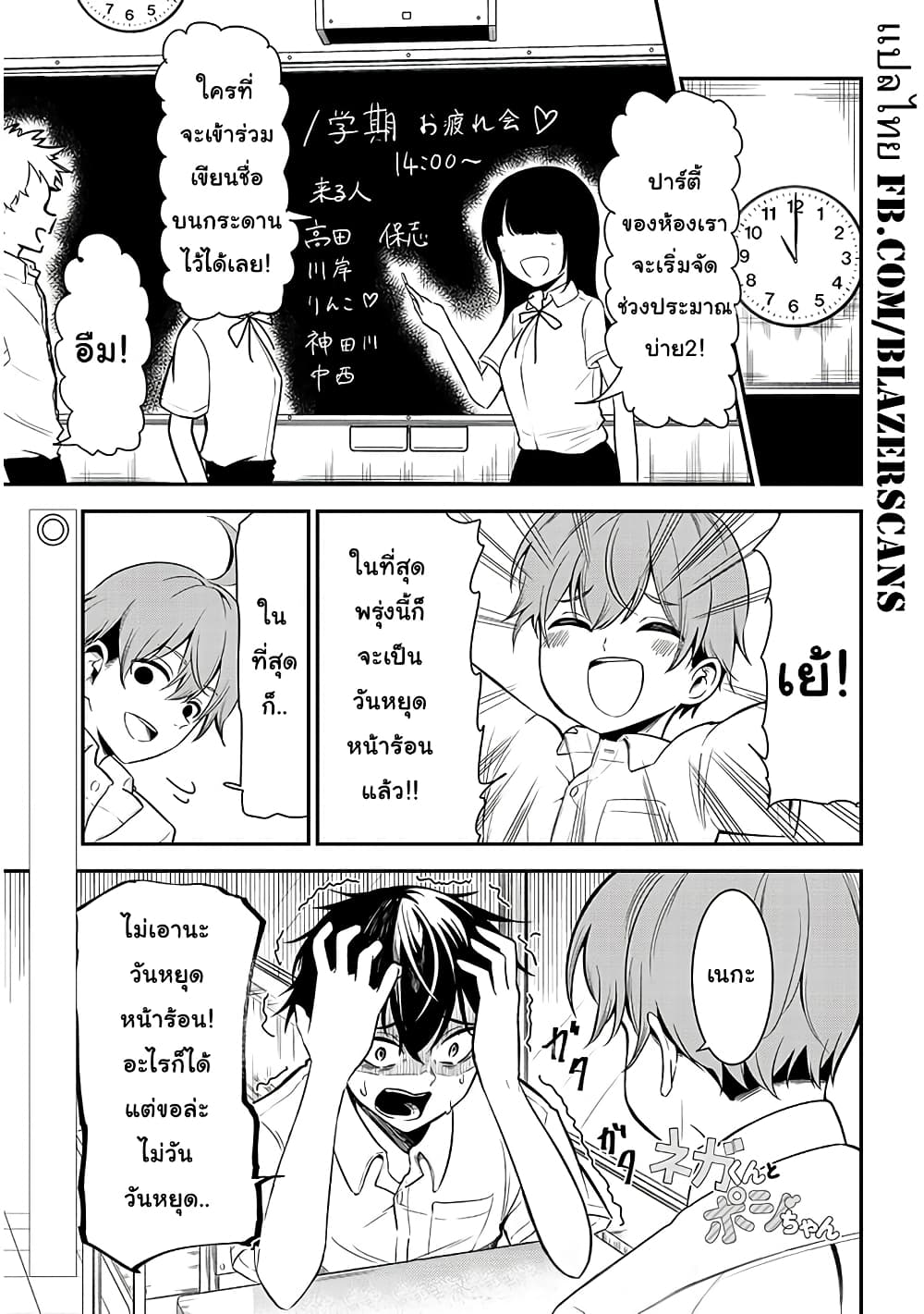 Nega-kun and Posi-chan page 1