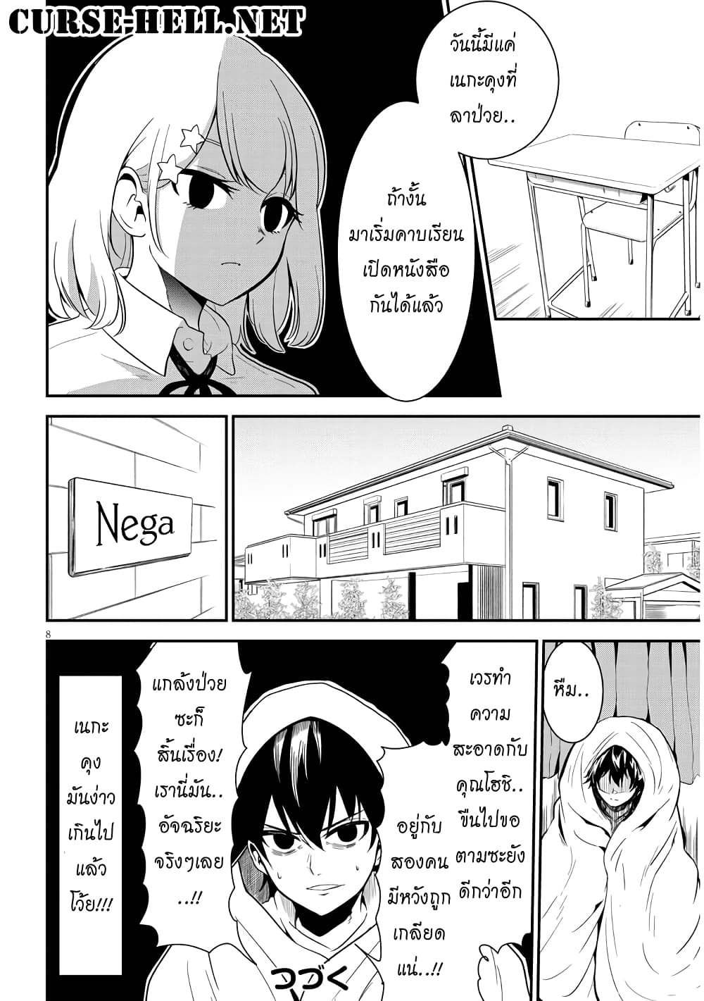 Nega-kun and Posi-chan page 8