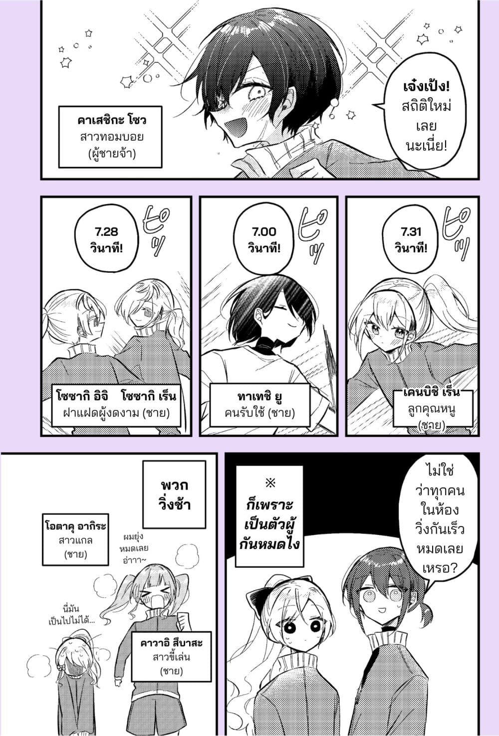 Nikagetsugo ni Seibetsu ga Bareru Josou Danshi page 2