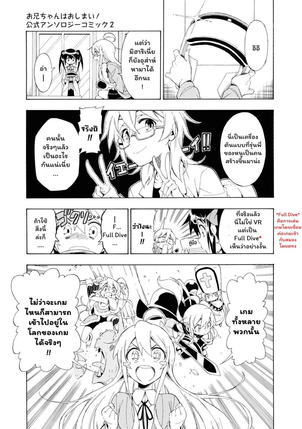 Onii-chan wa Oshimai! Koushiki Anthology Comic page 3