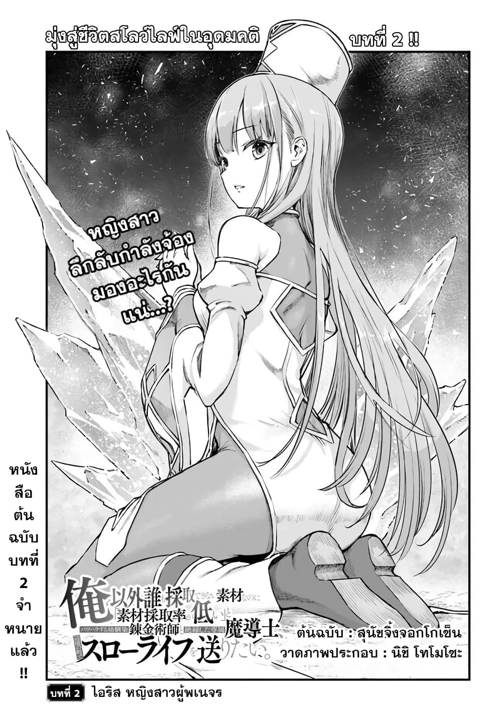 Ore Igai Dare mo Saishu Dekinai Sozai nano ni "Sozai Saishuritsu ga Hikui" to Pawahara Suru Osananajimi Renkinjutsushi to Zetsuen Shita Senzoku Madoushi, Henkyou no Machi de Slow Life wo Okuritai. page 1