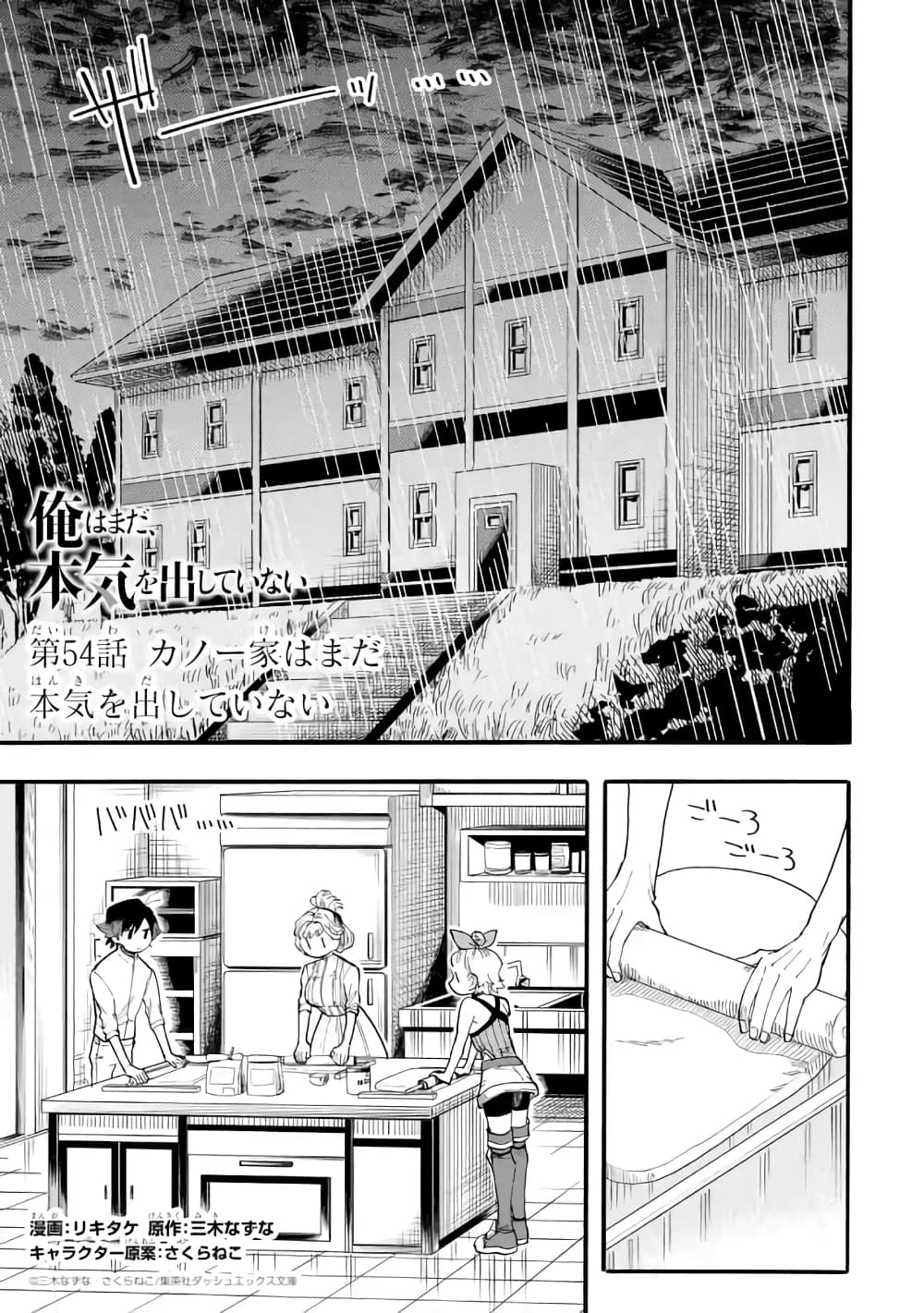 Ore wa Mada, Honki o Dashite Inai page 1