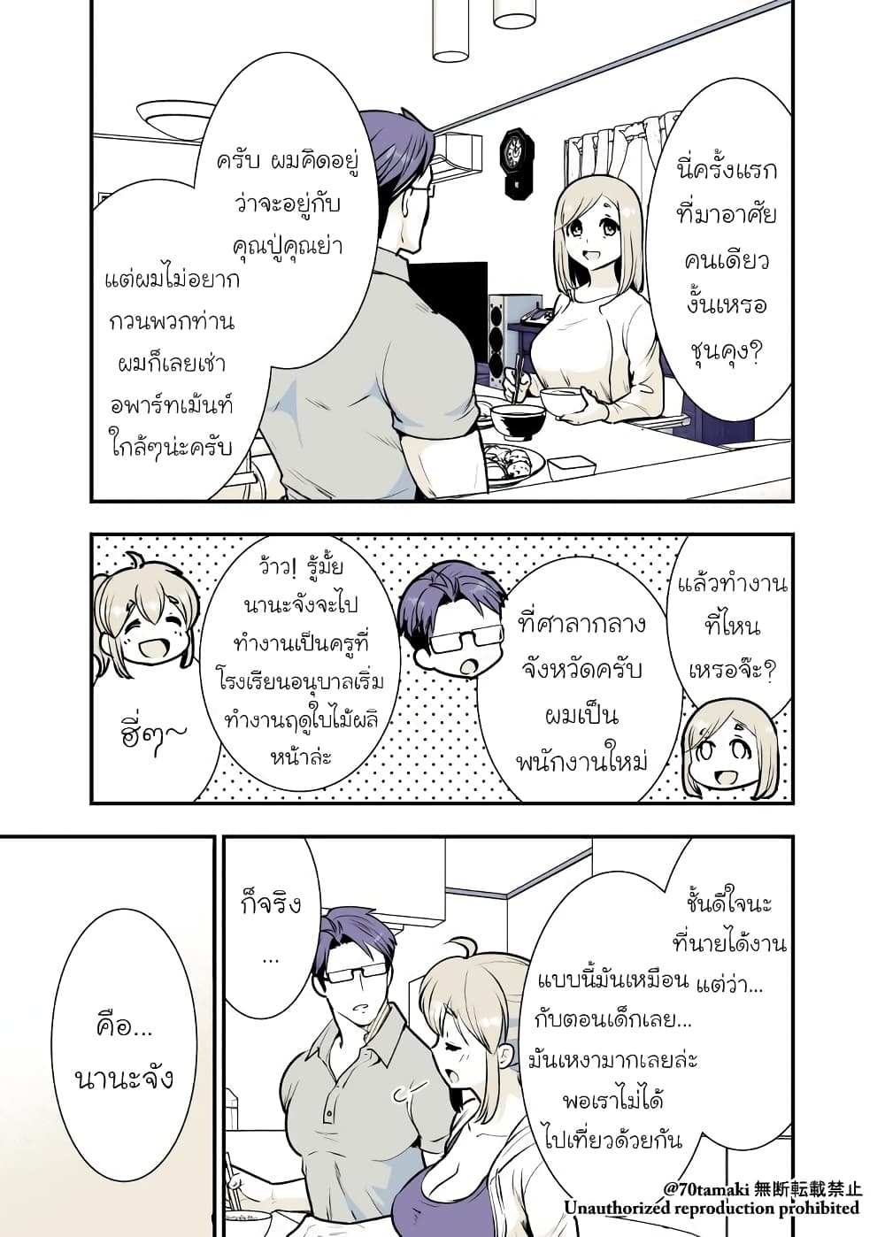 Osananajimi ga Hisabisa ni Saikai Shitara Otagai Kyonyuu ni Natteta page 2