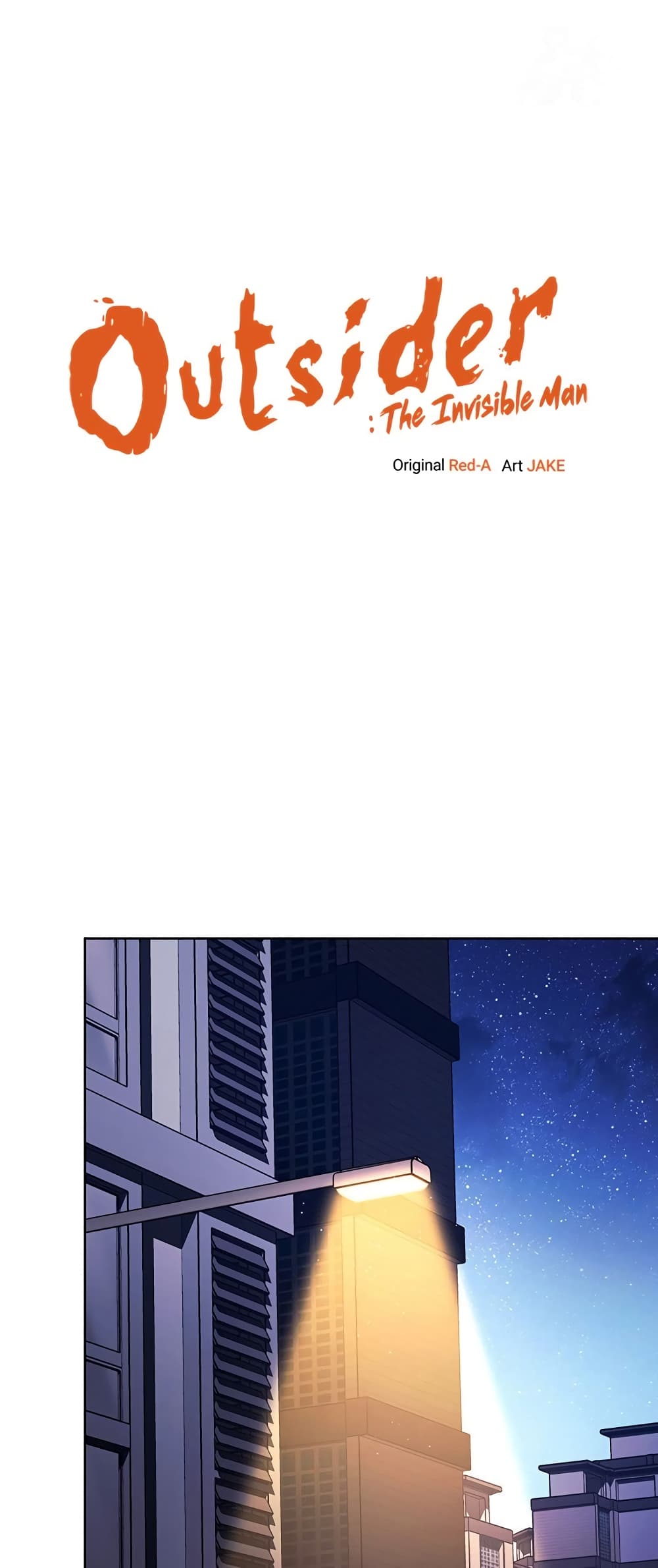 Outsider: The Invisible Man page 1