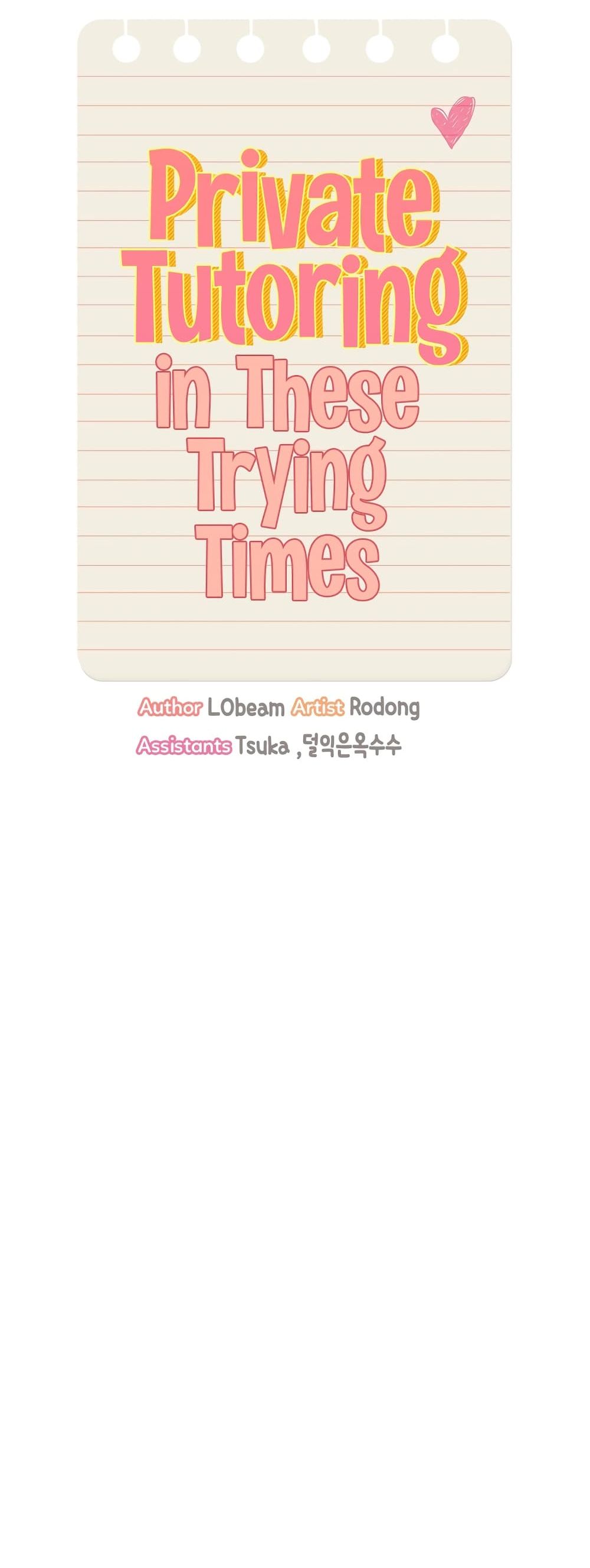 Private Tutoring in These Trying Times page 5