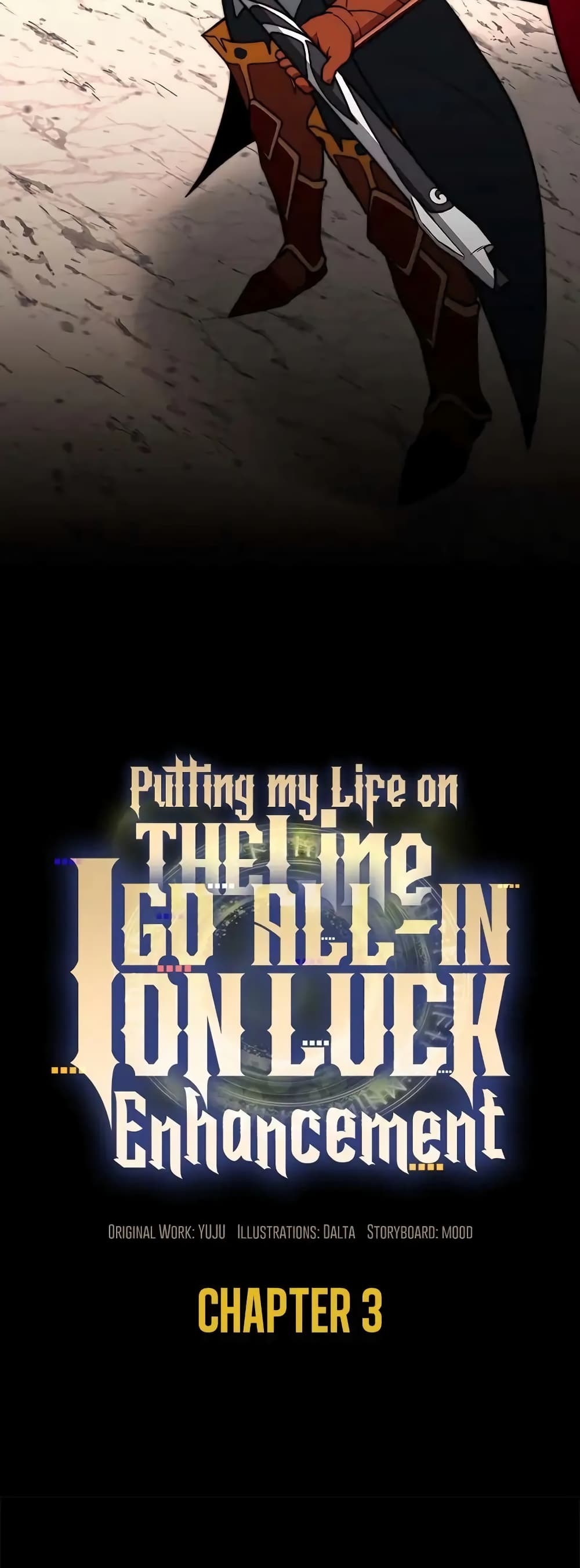 Putting My Life on the Line, I Go All-in on Luck Enhancement page 24