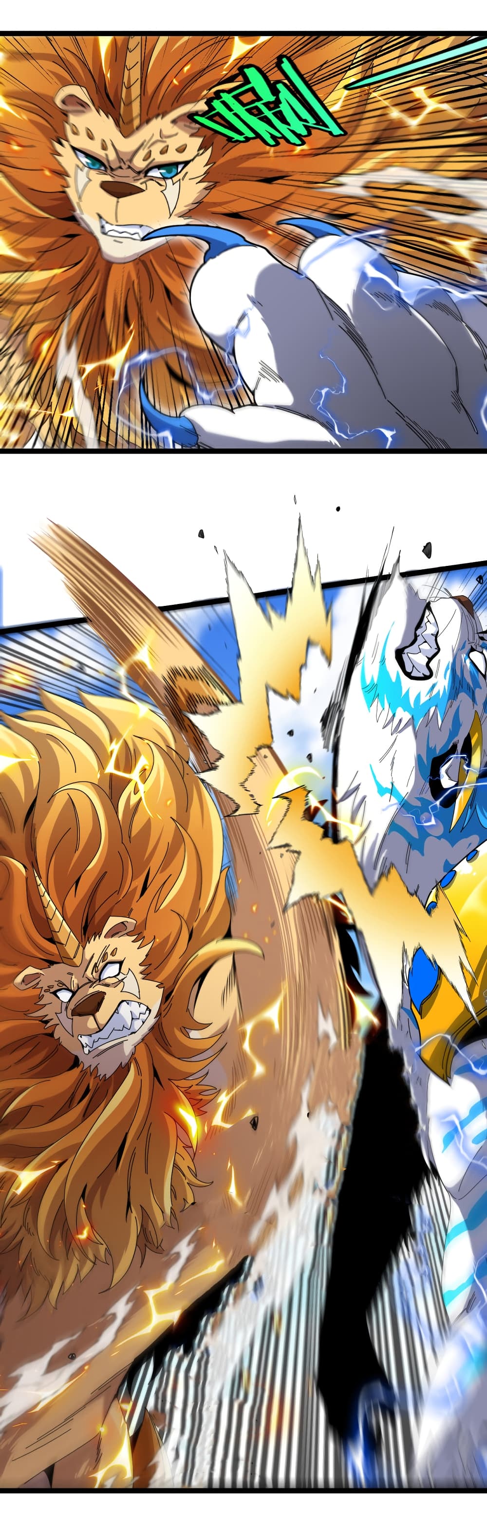 Reincarnated as the King of Beasts page 3