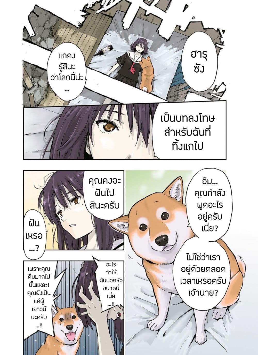Roaming The Apocalypse with My Shiba Inu ผจญวันสิ้นโลกกับเจ้าชิบะ page 13