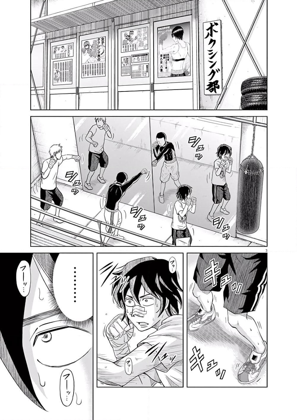 Saotome girl, Hitakakusu page 3