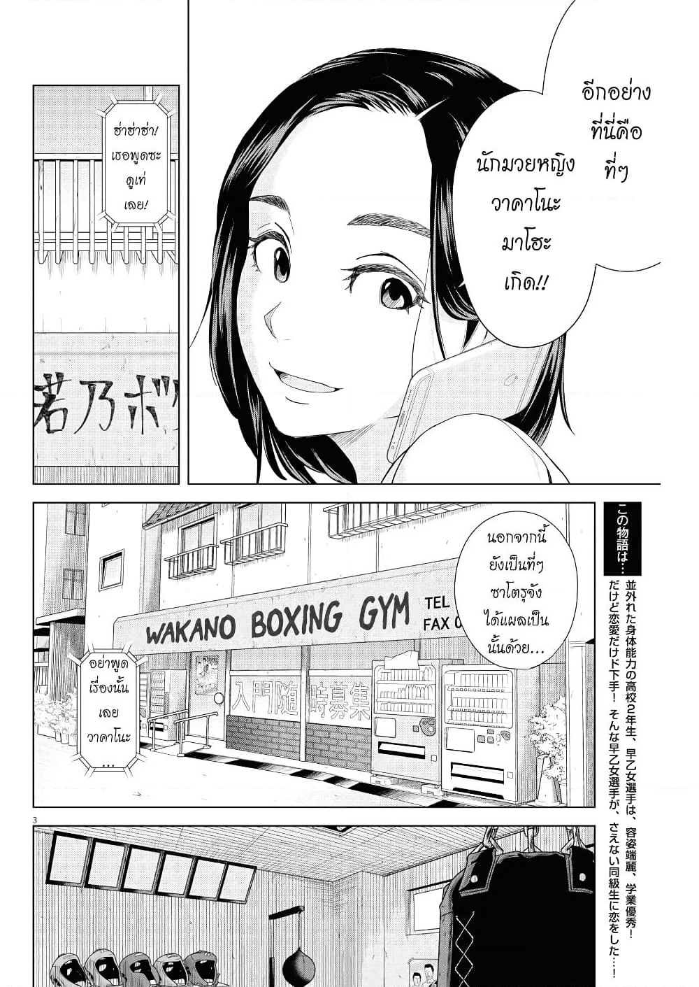 Saotome girl, Hitakakusu page 3