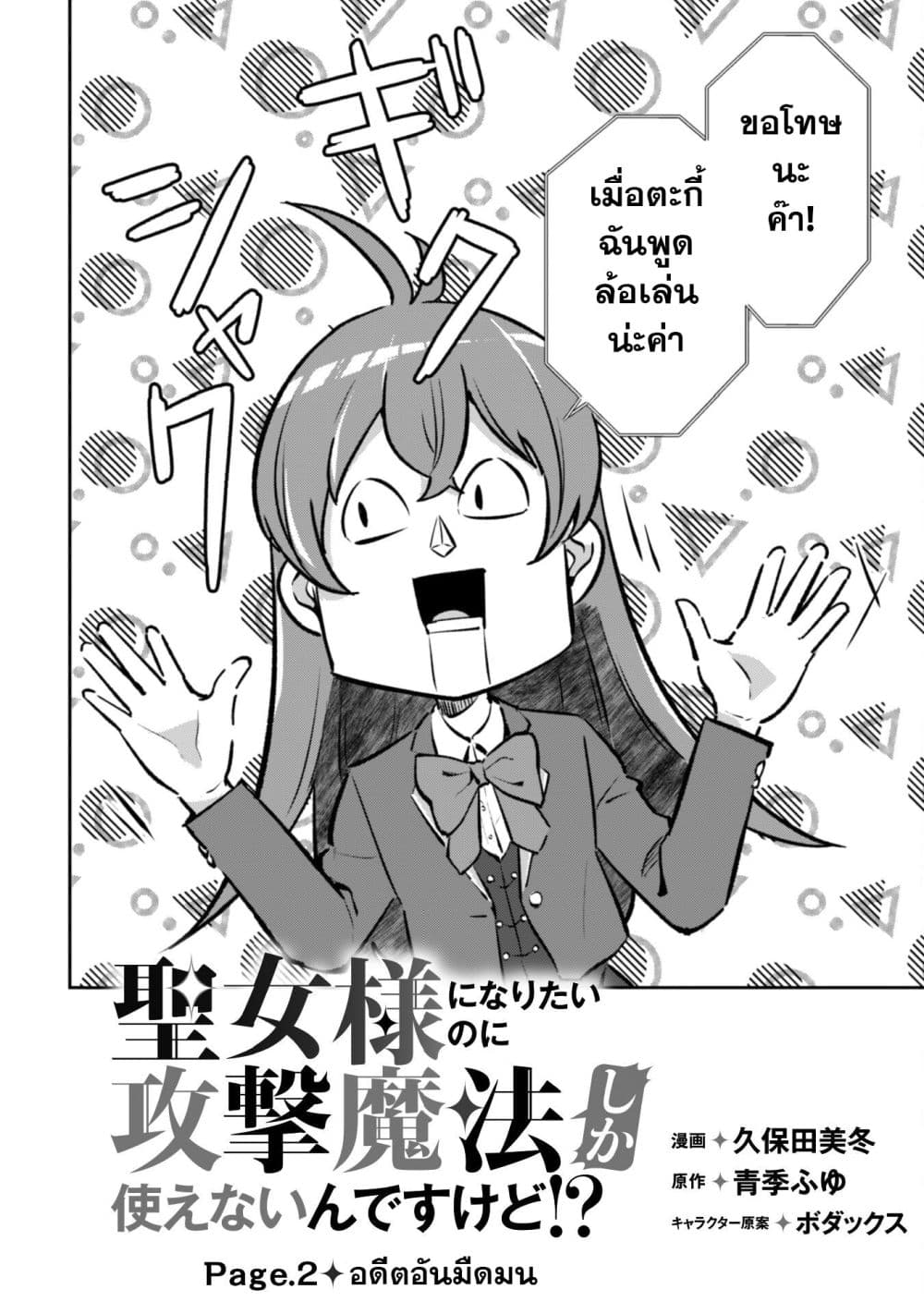 Seijo Sama Ni Naritainoni Kogeki Maho Shika Tsukaenai Ndesukedo!? page 3