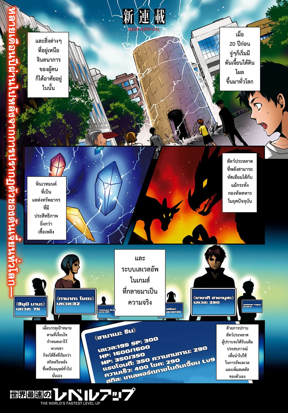 Sekai Saisoku no Level Up! page 1