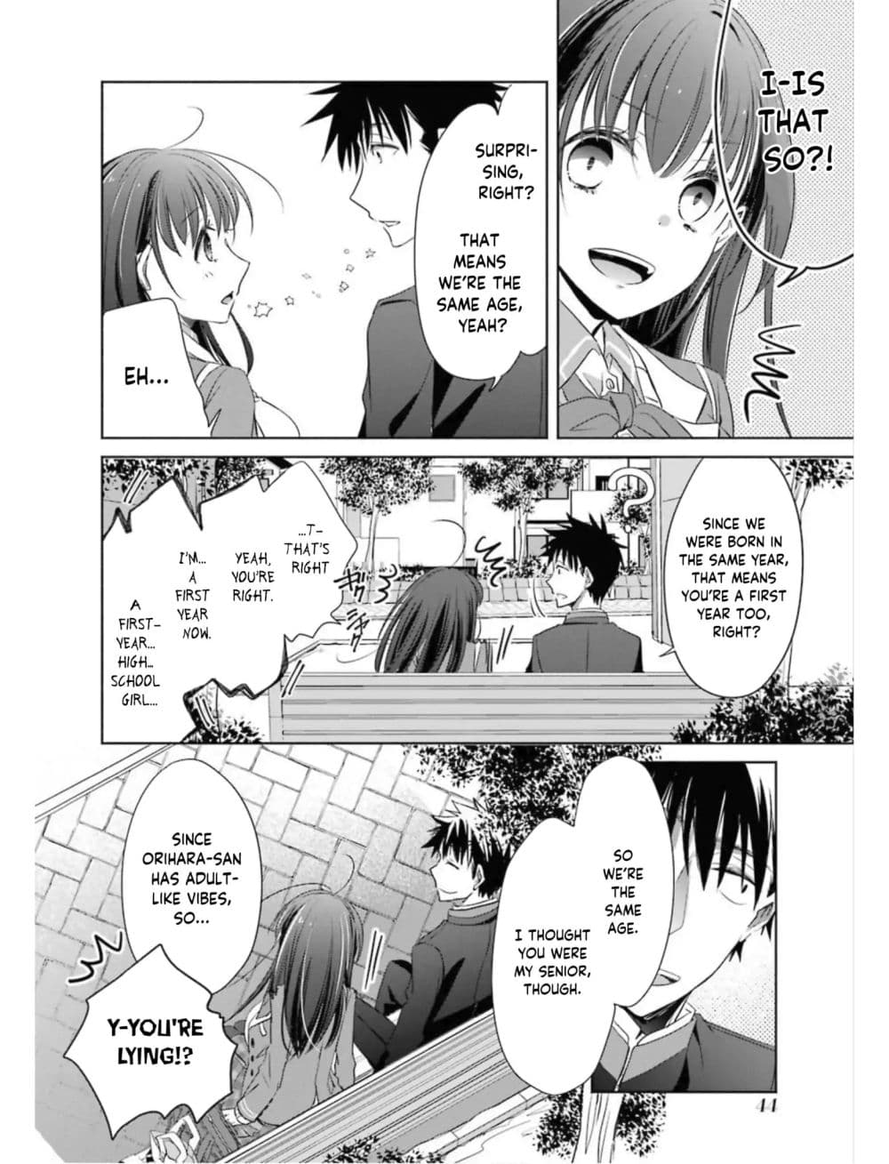 She was a little older than he page 4