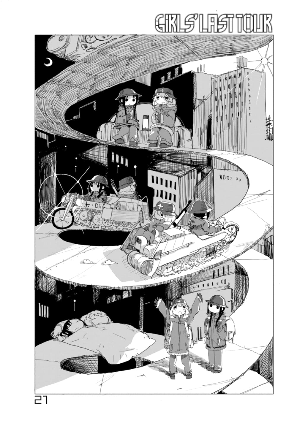 Shoujo Shuumatsu Ryokou page 1