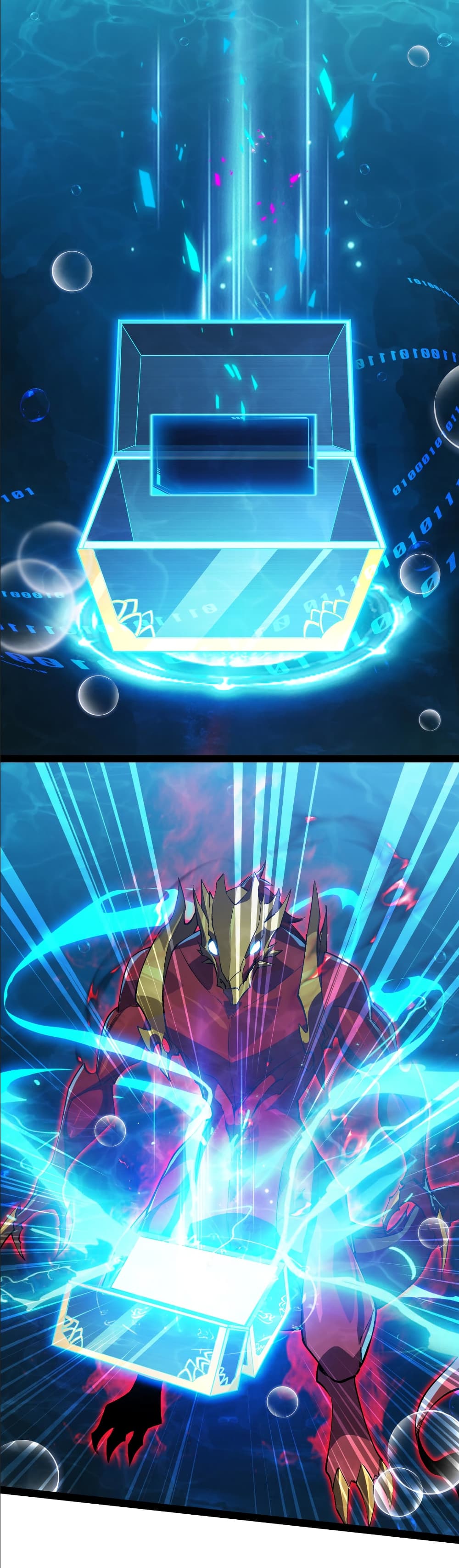 Start evolution from koi to dragon page 31