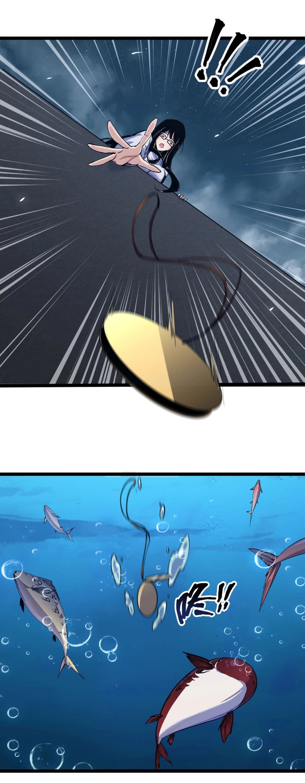 Start evolution from koi to dragon page 10