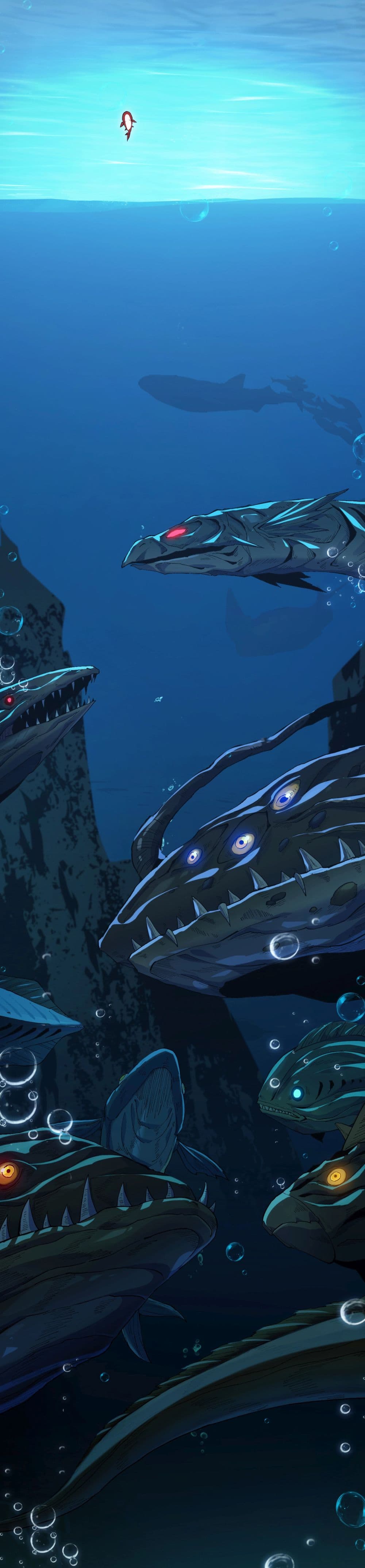 Start evolution from koi to dragon page 20