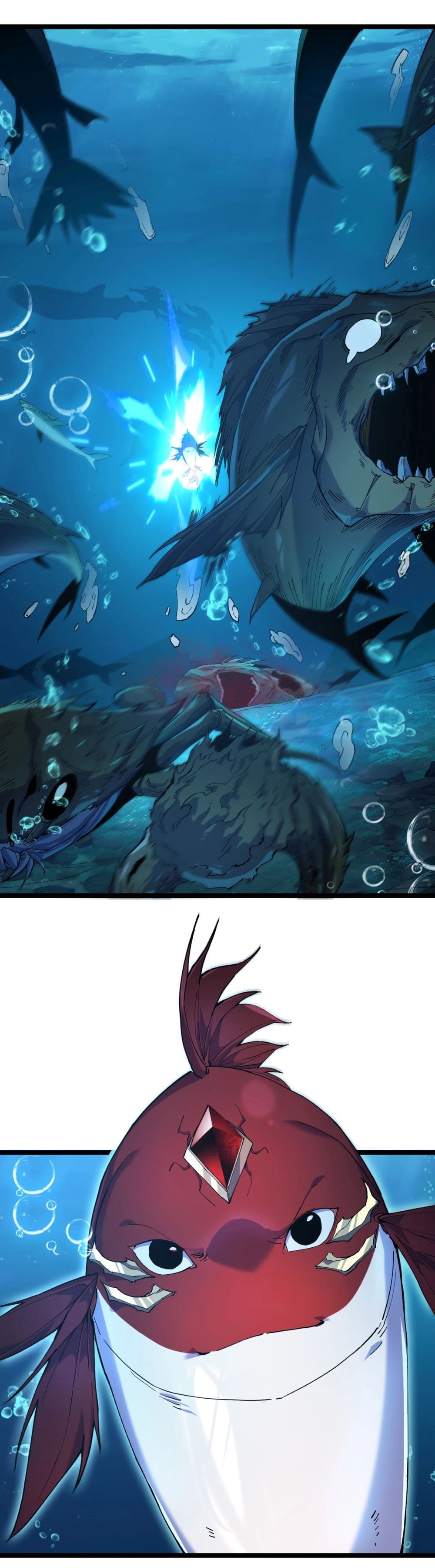 Start evolution from koi to dragon page 41