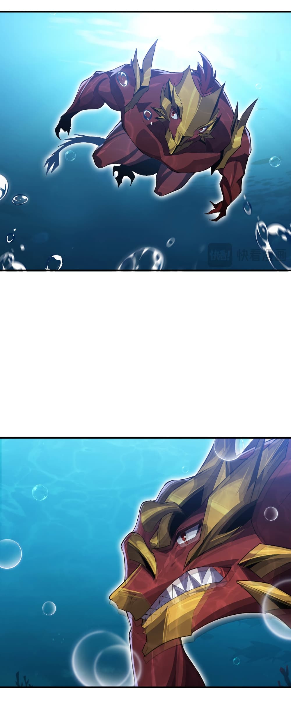Start evolution from koi to dragon page 13
