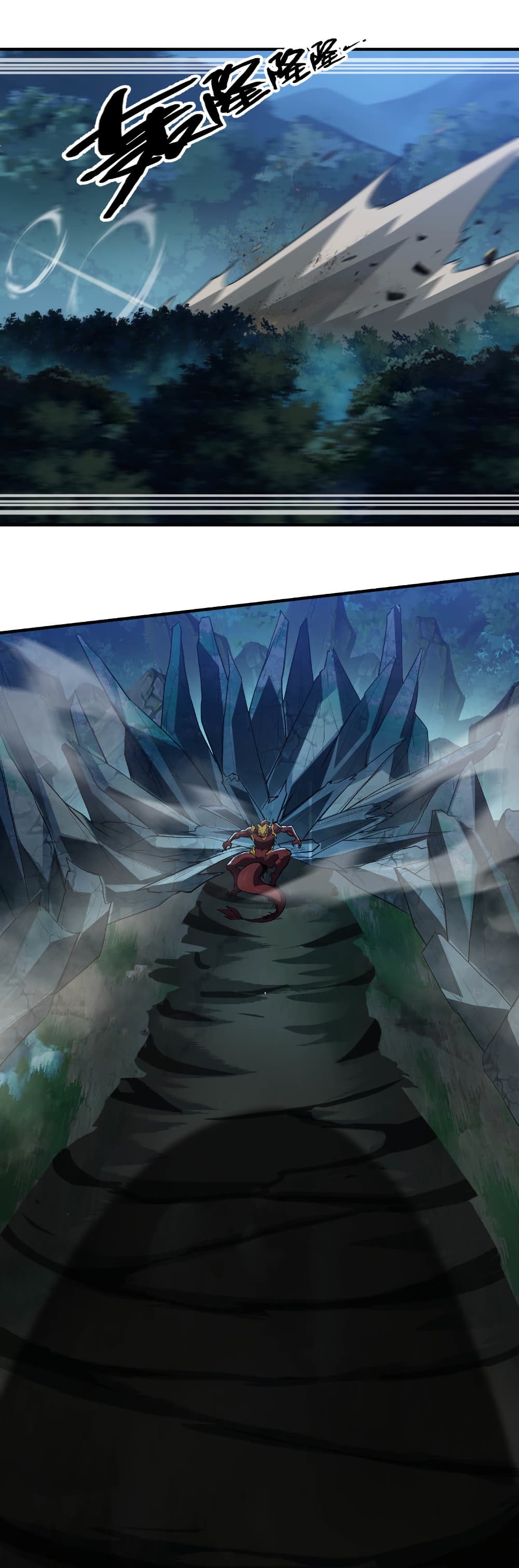 Start evolution from koi to dragon page 19