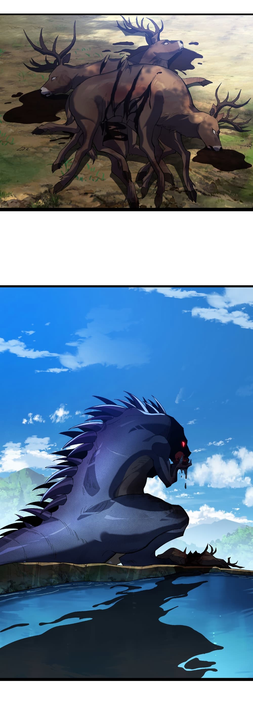 Start evolution from koi to dragon page 18