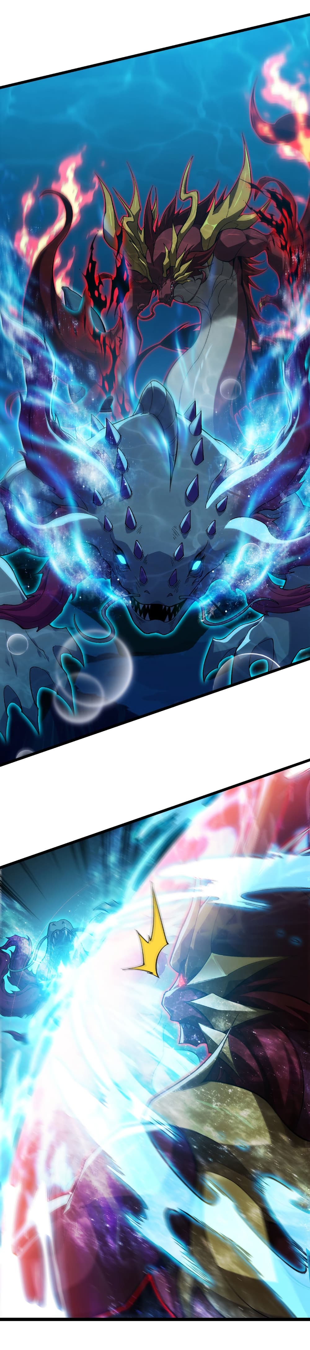 Start evolution from koi to dragon page 8