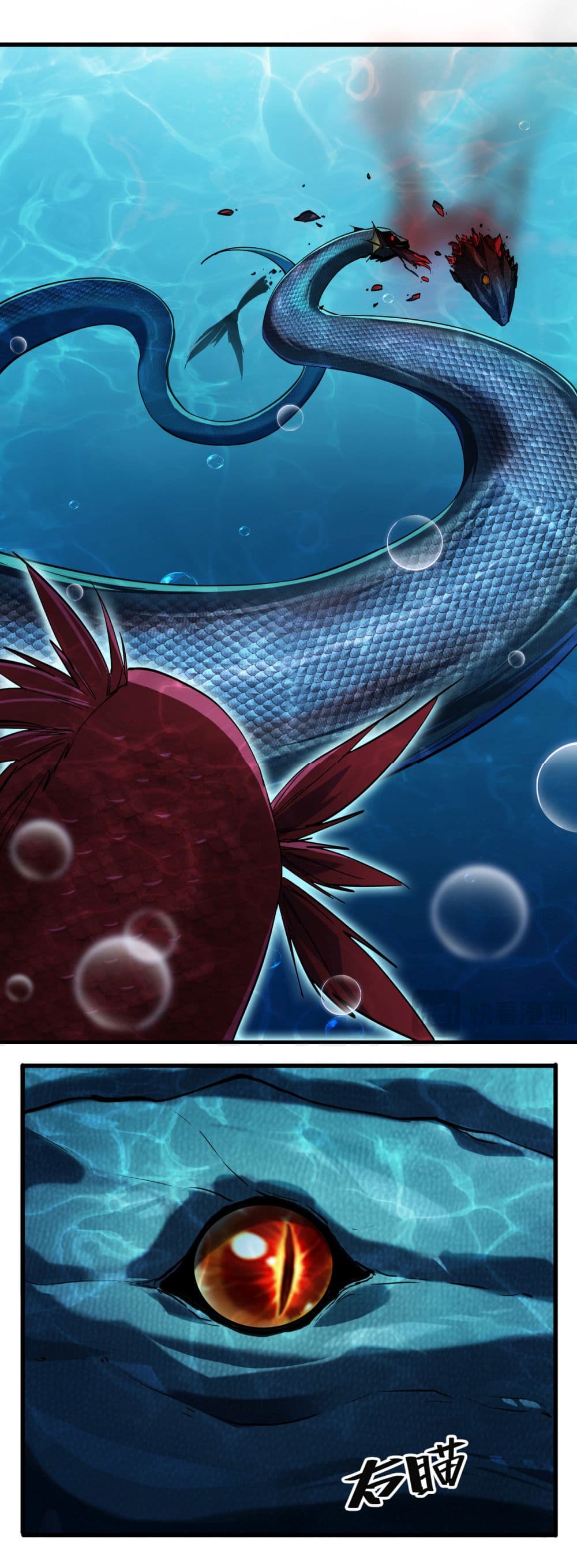 Start evolution from koi to dragon page 10