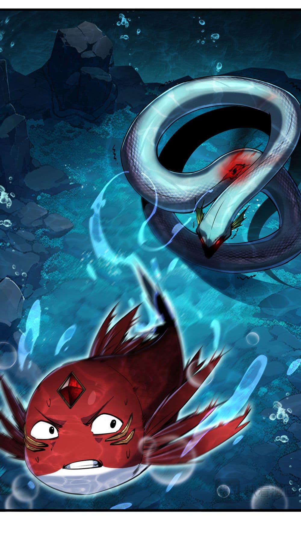 Start evolution from koi to dragon page 48