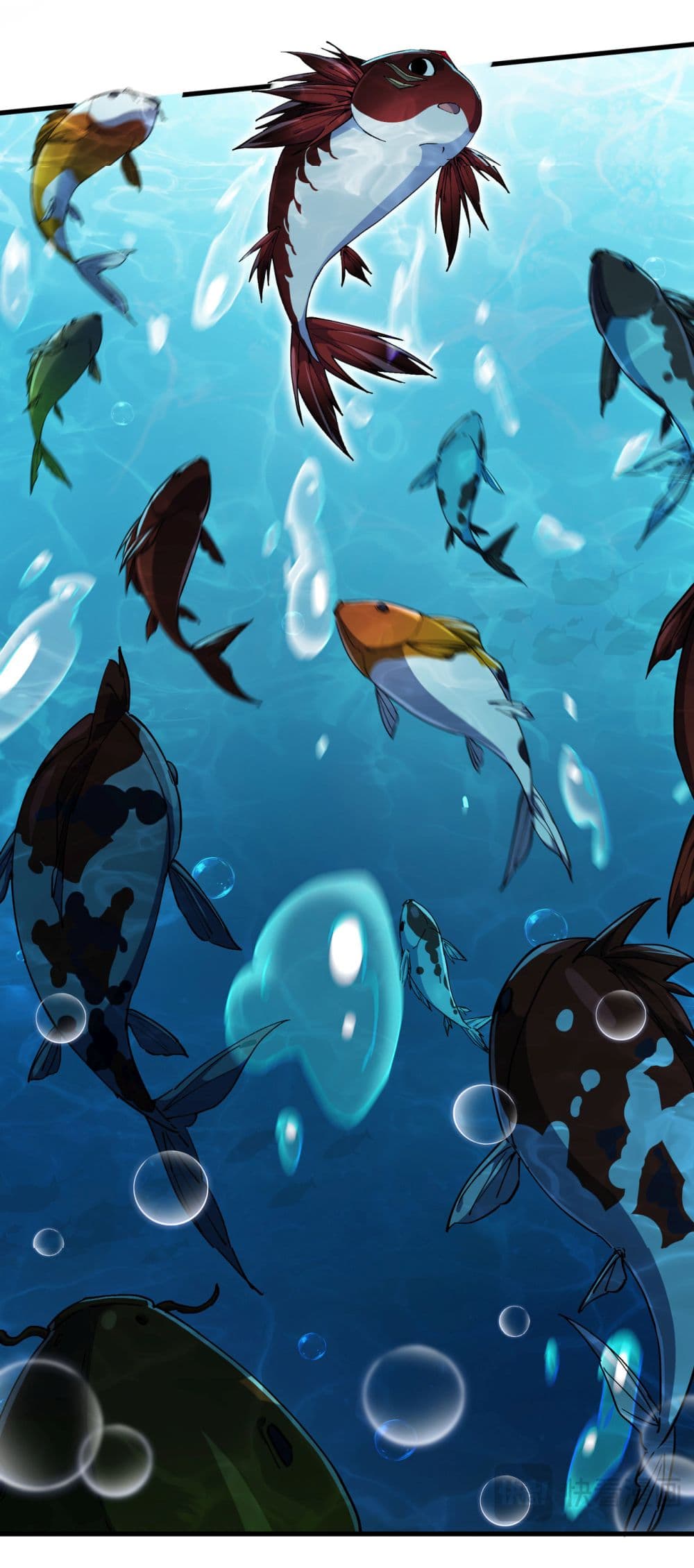 Start evolution from koi to dragon page 38