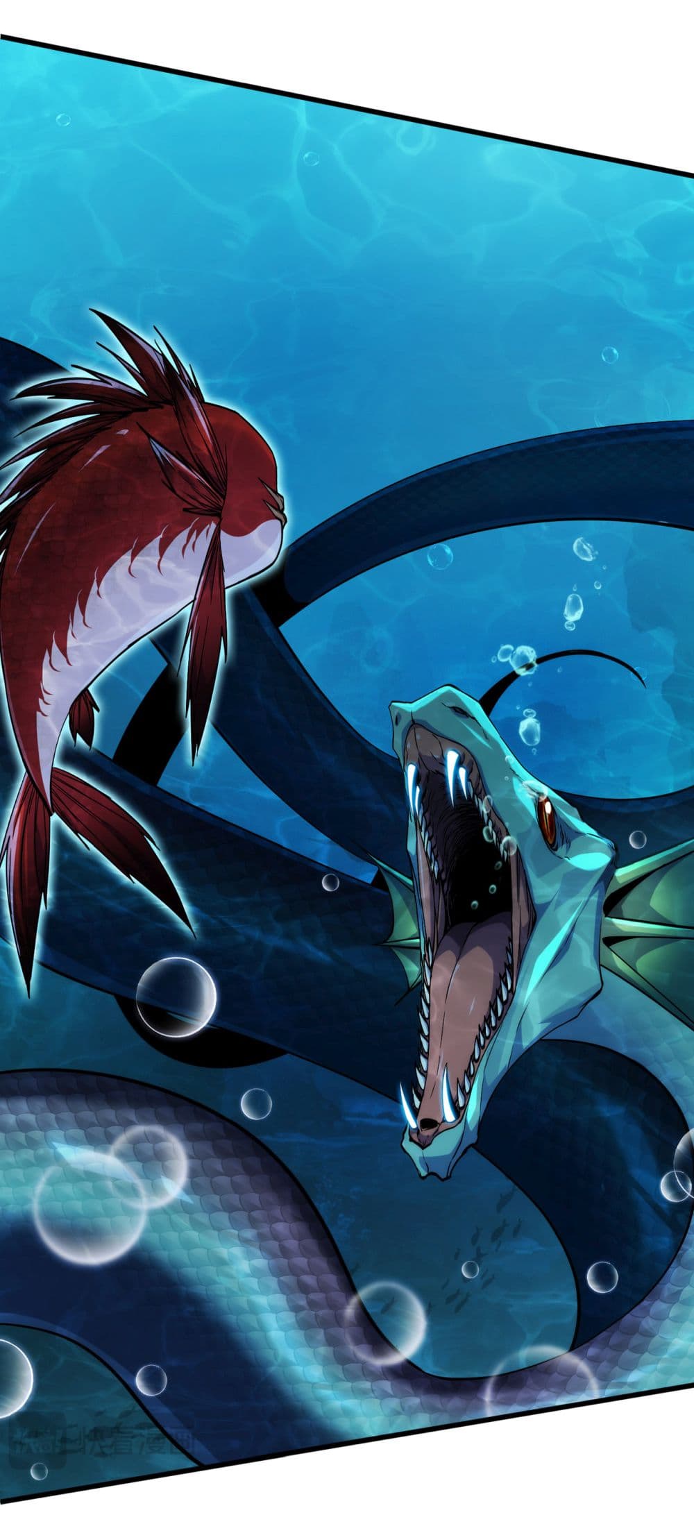 Start evolution from koi to dragon page 26