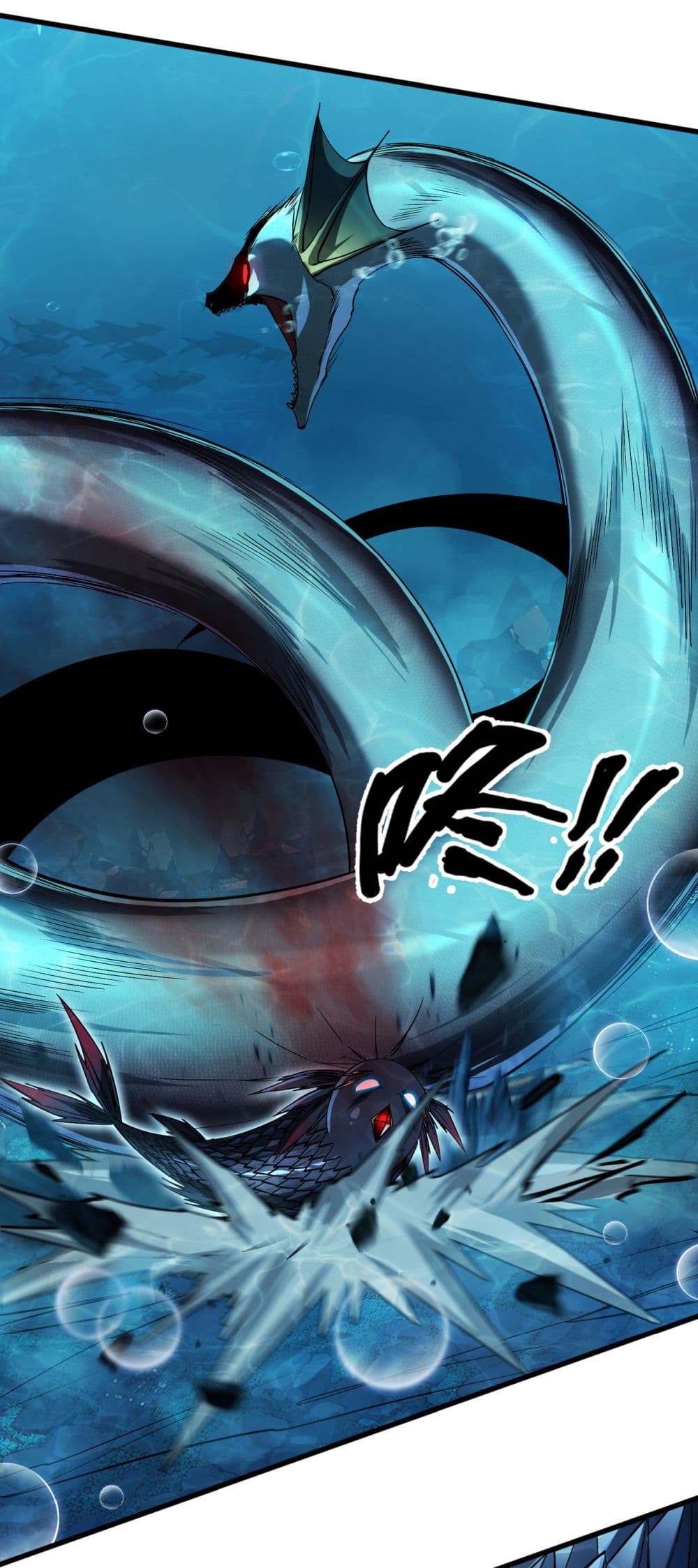 Start evolution from koi to dragon page 37