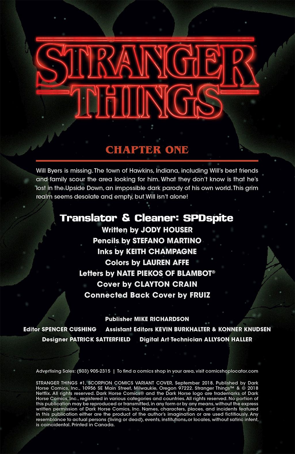 Stranger Things page 2
