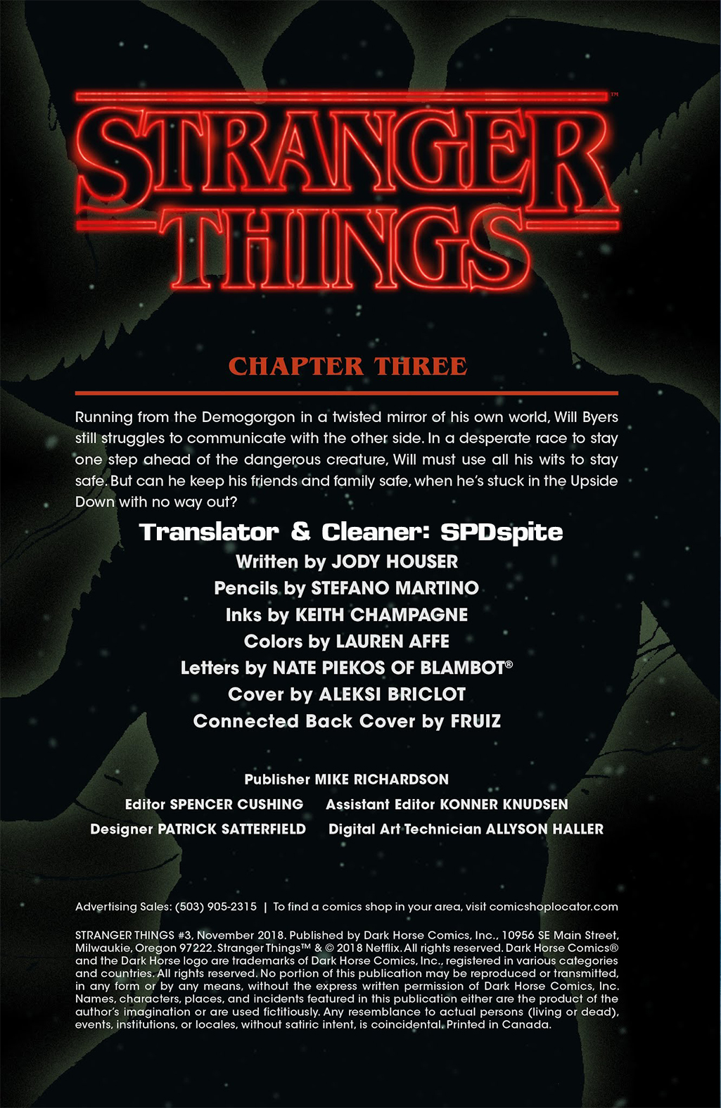 Stranger Things page 2