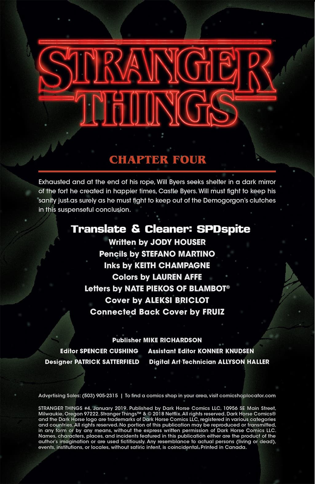 Stranger Things page 2