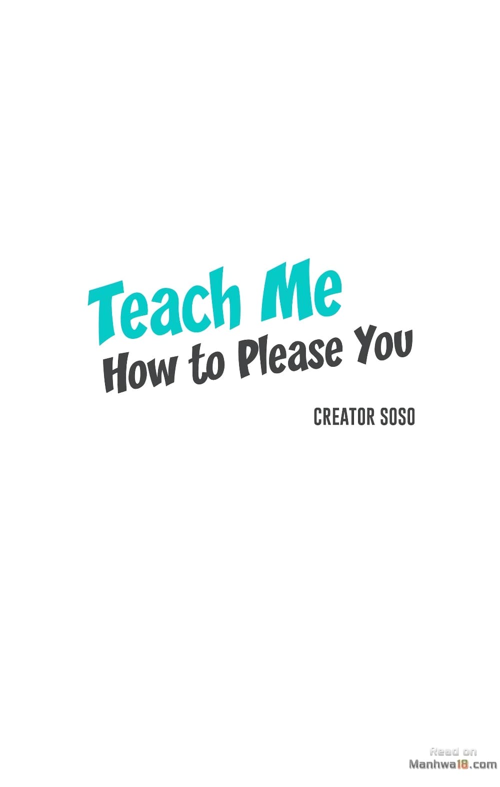 Teach Me How to Please You page 1
