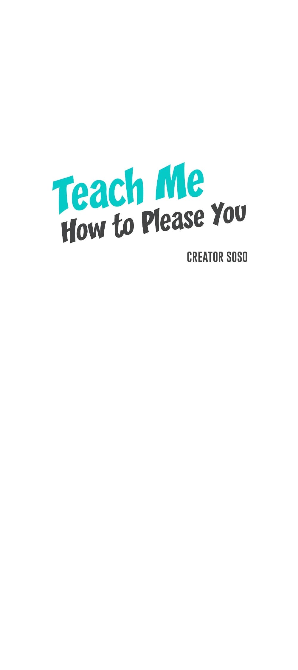 Teach Me How to Please You page 1
