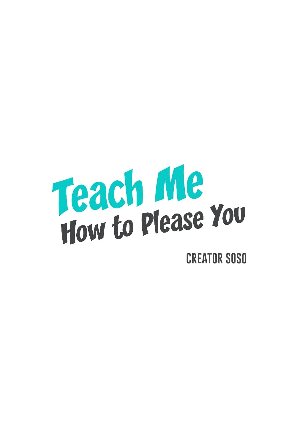 Teach Me How to Please You page 1
