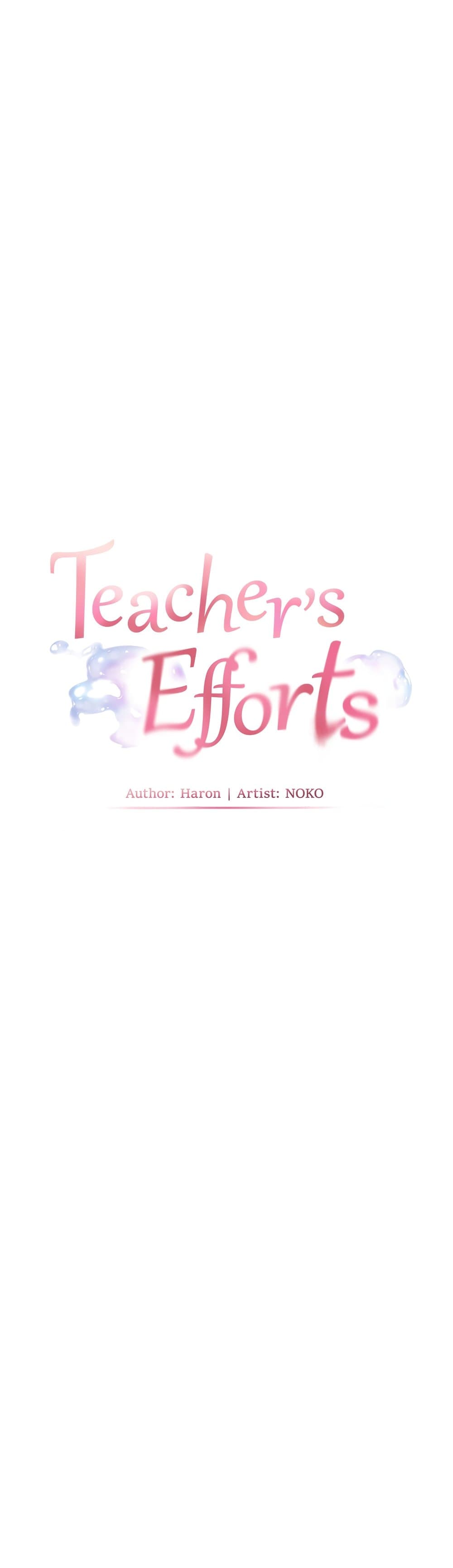 Teacher’s Efforts page 11