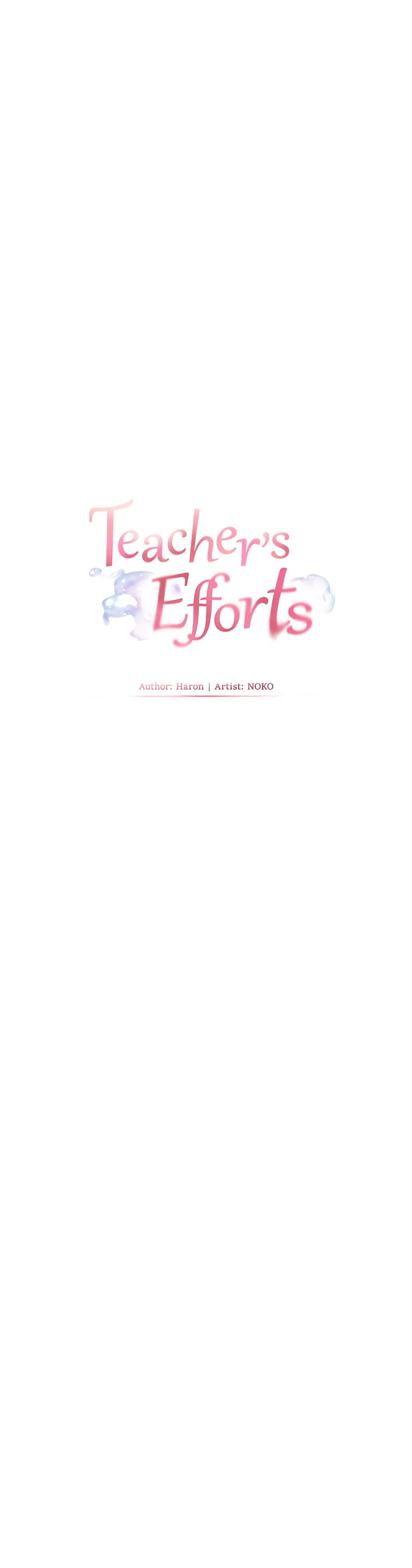 Teacher’s Efforts page 6