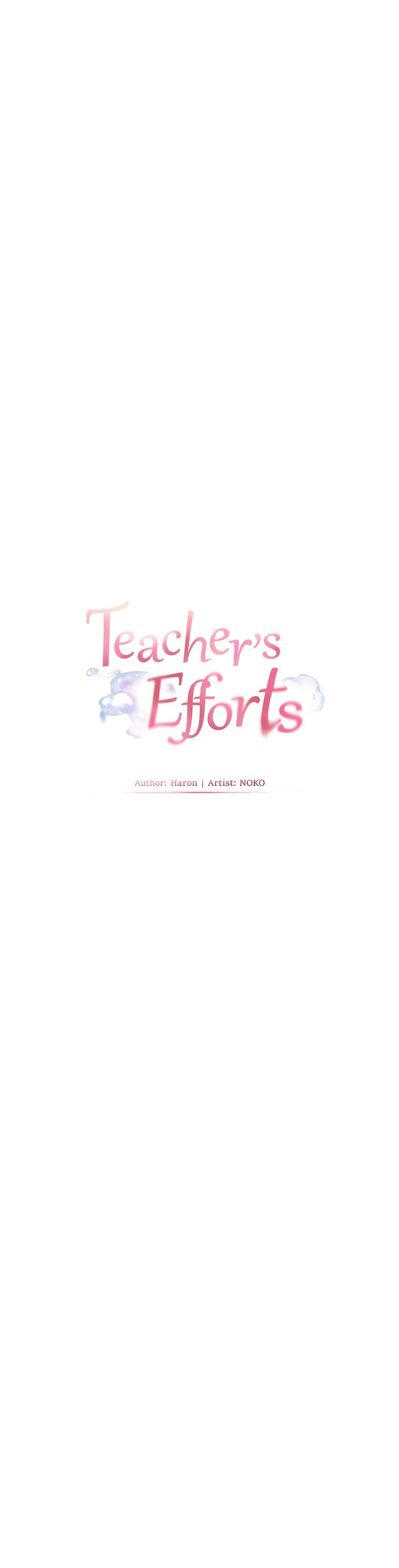 Teacher’s Efforts page 6