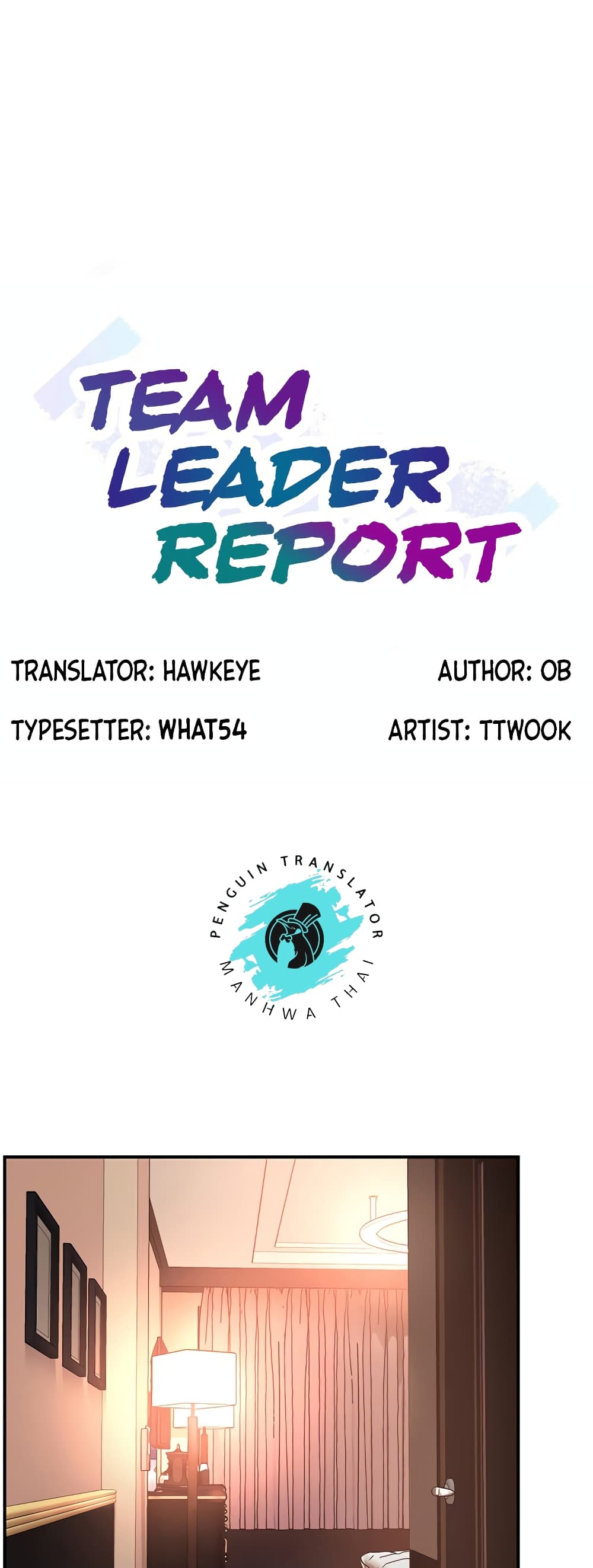 Team Leader, This is A Report page 1