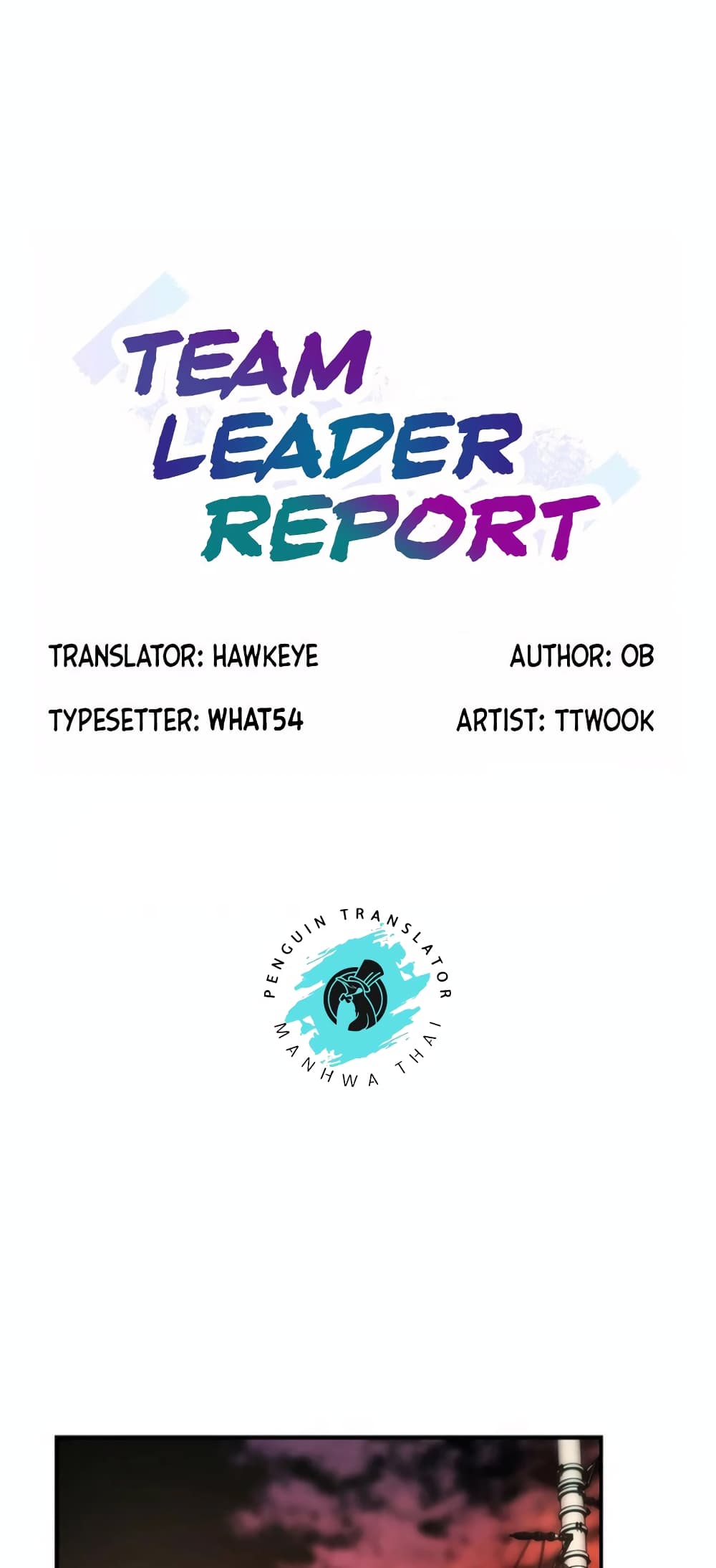 Team Leader, This is A Report page 1