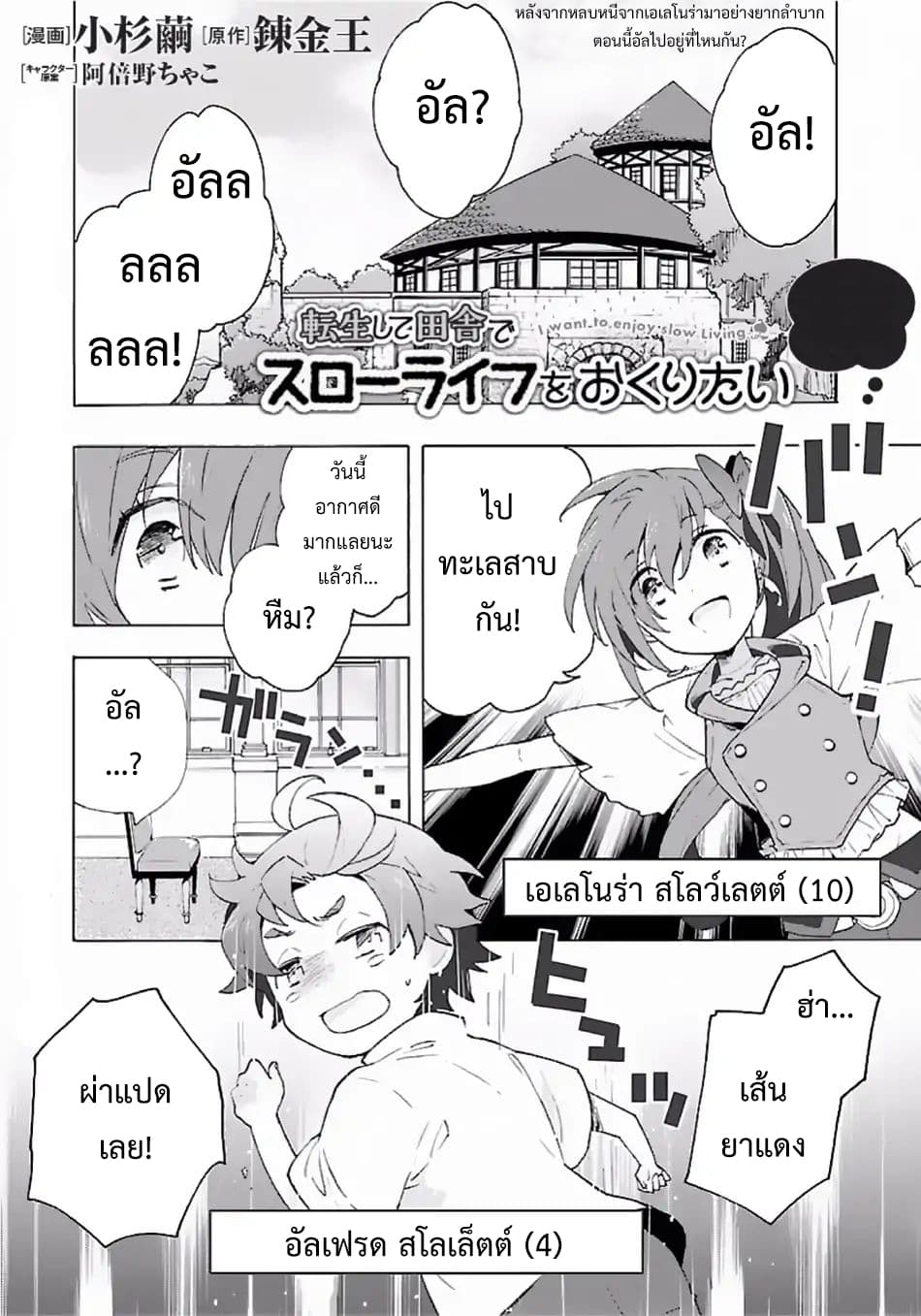 Tensei Shite Inaka de slowlife wo Okuritai page 1