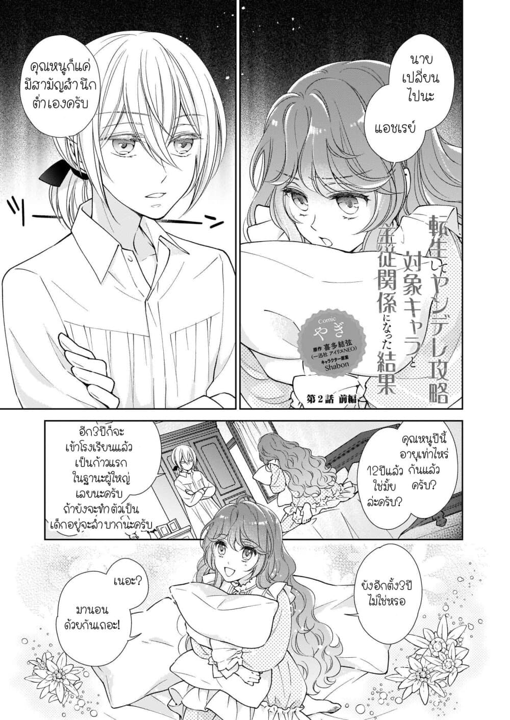 Tensei shite Yandere Kouryaku Taishou Kyara to Shujuukankei ni Natta Kekka page 1