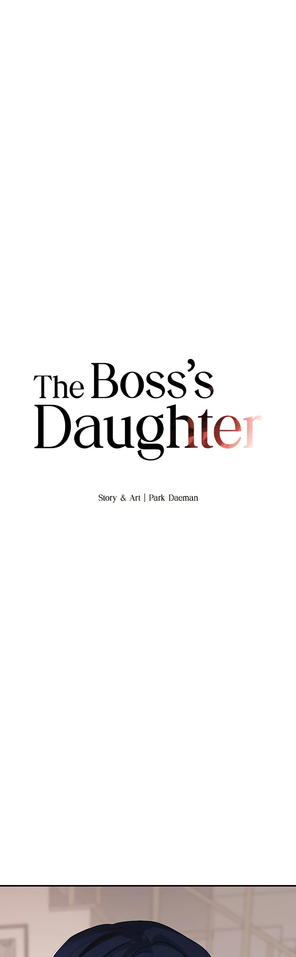 The Boss's Daughter page 1